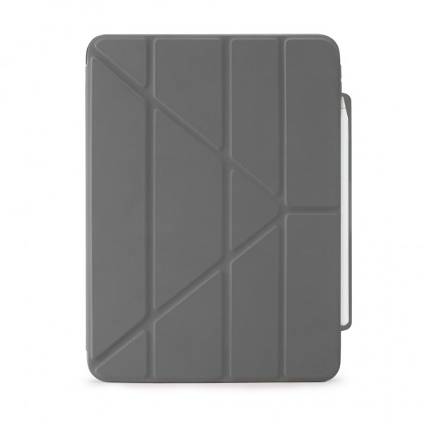 iPad Pro 11 (M4/M5) Etui Origami No3 Pencil Case Grå