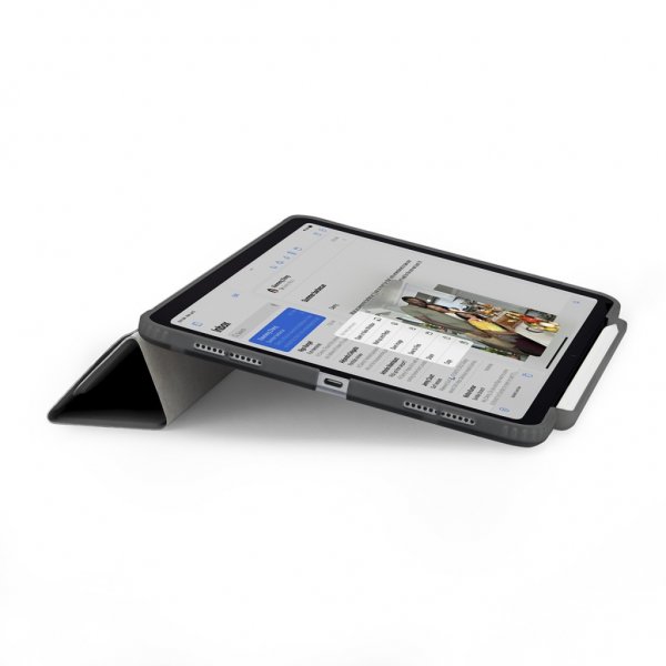 iPad Pro 11 (M4/M5) Etui Origami No3 Pencil Case Grå