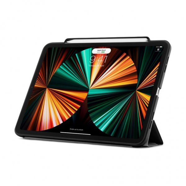 iPad Pro 12.9 (gen 4/5/6) Sag Origami No3 Pencil Svart