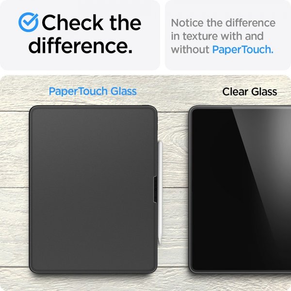 iPad Pro 13 (M4/M5) Skjermbeskytter Paper Touch EZ Fit