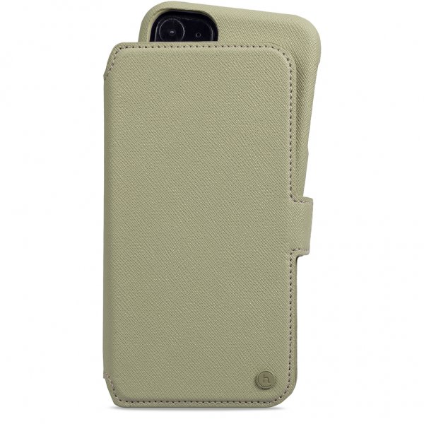 iPhone 11 Etui Wallet Case Magnet Khaki Green