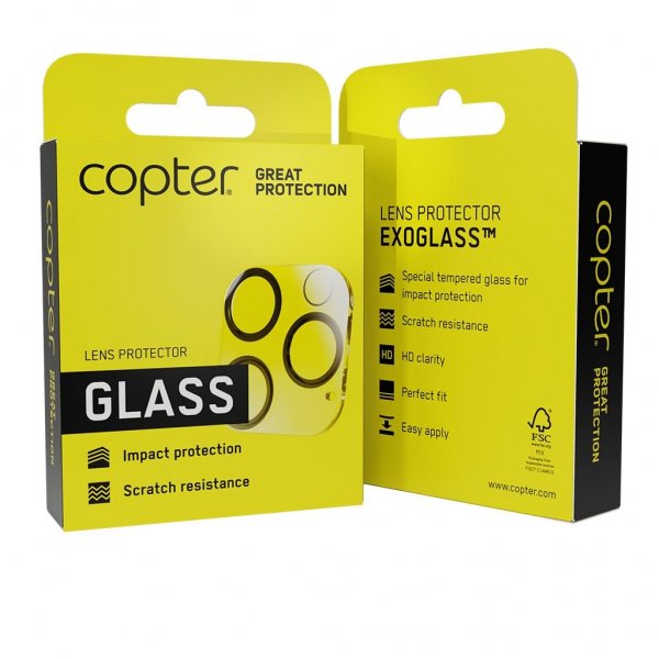 iPhone 11 Linsebeskyttelse Exoglass Lens Protector