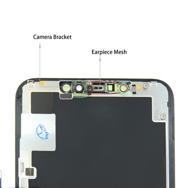 iPhone 11 Pro Max OLED Skjerm - Svart (tatt fra en ny iPhone)
