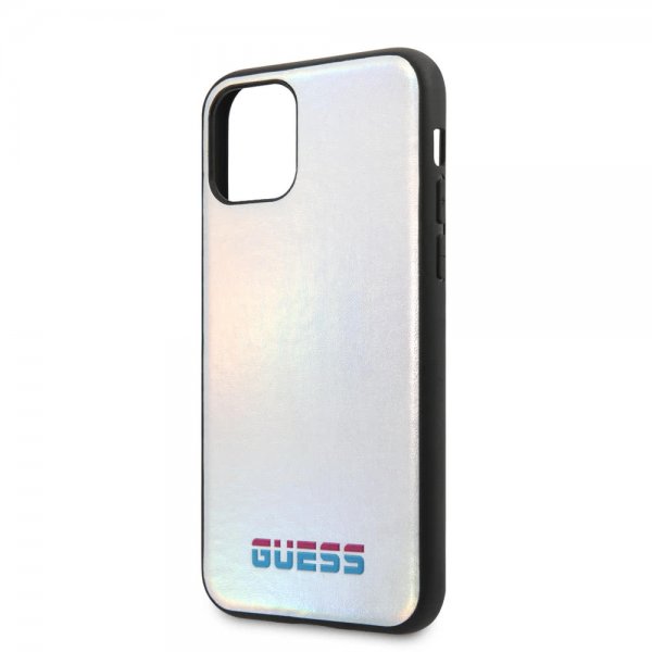 iPhone 11 Pro Deksel Iridescent Cover Sølv