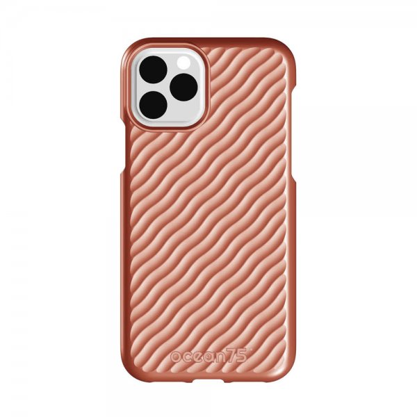 iPhone 11 Pro Deksel Ocean Wave Coral Pink