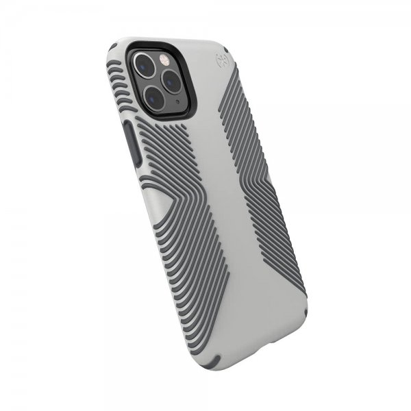 iPhone 11 Pro Deksel Presidio Grip Marble Grey/Anthracite Grey