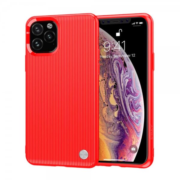 iPhone 11 Pro Deksel Suitcase Style Rød