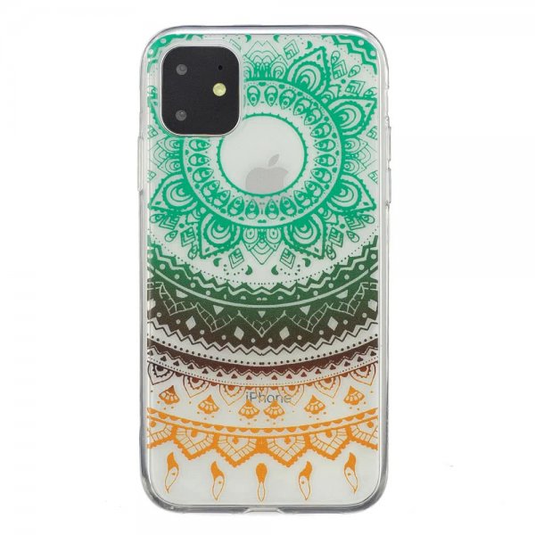 iPhone 11 Pro Deksel TPU Motiv Färgglad Mandala