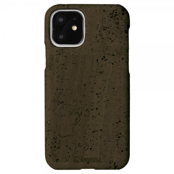 iPhone 11 Deksel Birka Cover Mörkbrun