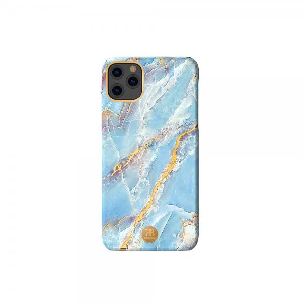 iPhone 11 Deksel Jade Style Stone Series Blå