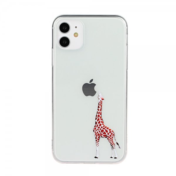 iPhone 11 Deksel Motiv Giraff