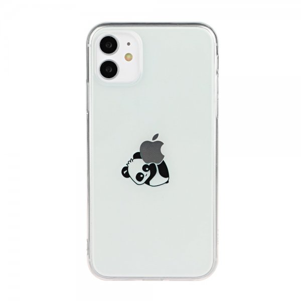 iPhone 11 Deksel Motiv Hängande Panda