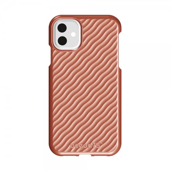 iPhone 11 Deksel Ocean Wave Coral Pink