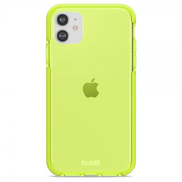 iPhone 11 Deksel Seethru Acid Green