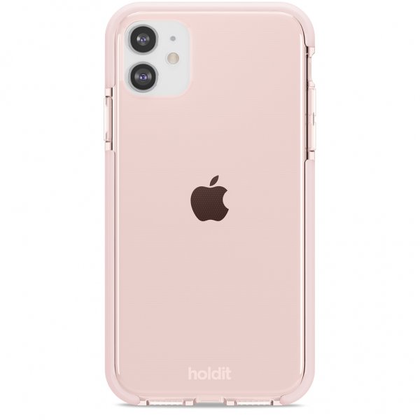 iPhone 11 Deksel Seethru Blush Pink