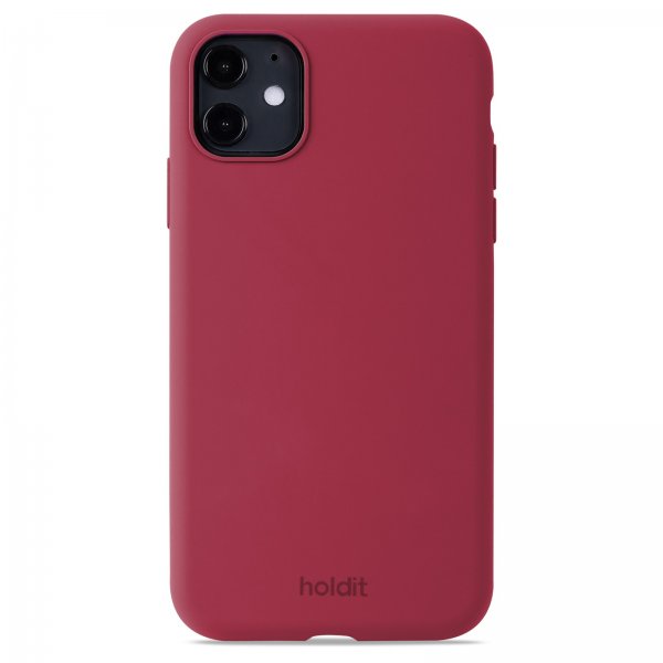 iPhone 11 Deksel Silikon Red Velvet