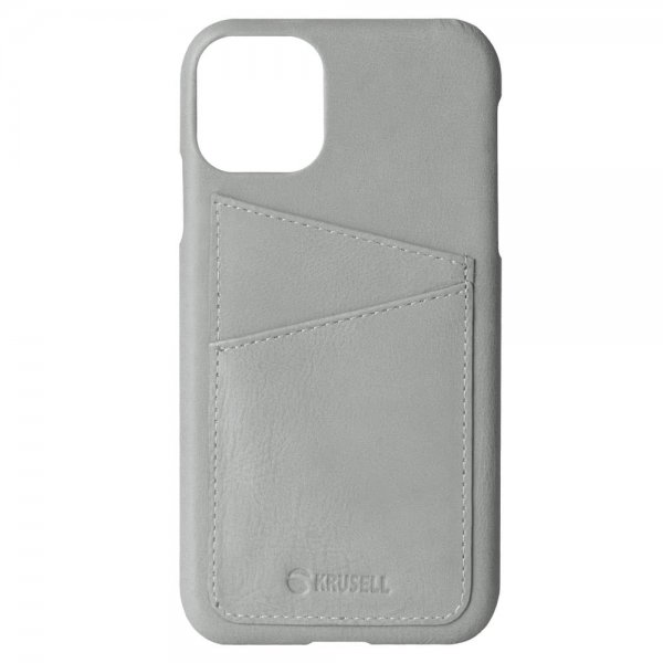iPhone 11 Deksel Sunne CardCover Kortlomme Vintage Grey