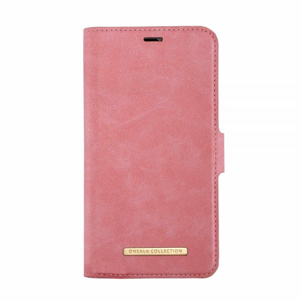 iPhone 12 Mini Etui Fashion Edition Löstagbart Deksel Dusty Pink