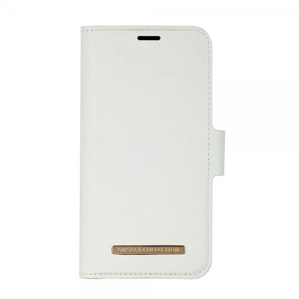 iPhone 12 Mini Etui Fashion Edition Löstagbart Deksel Saffiano White