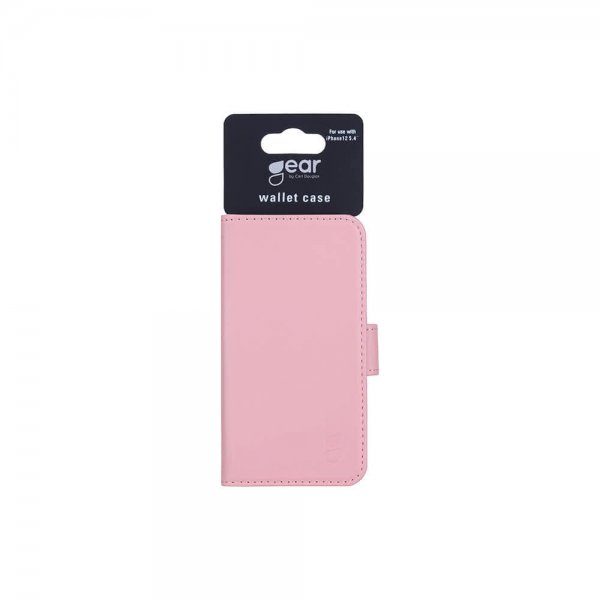 iPhone 12 Mini Etui med Kortlomme Rosa