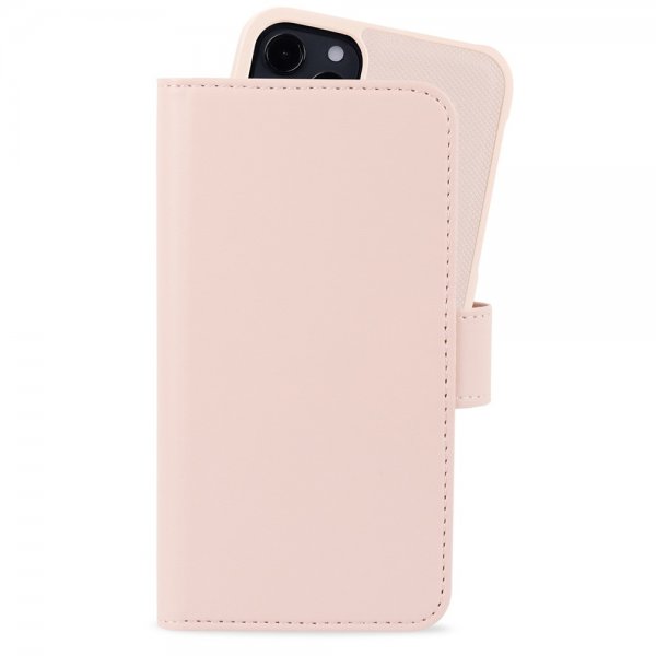 iPhone 12/iPhone 12 Pro Etui Wallet Case Extended Magnet Avtakbart Deksel Blush Pink