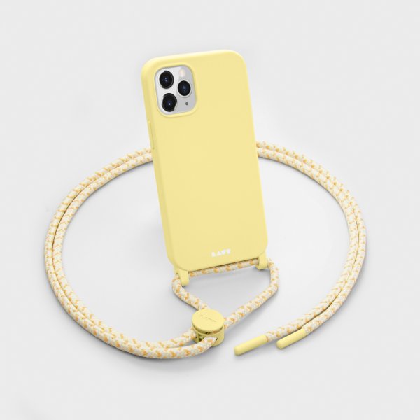 iPhone 12/iPhone 12 Pro Deksel HUEX PASTELS Necklace Sherbet