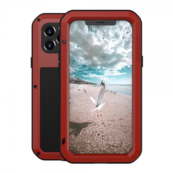 iPhone 12 Pro Deksel Powerfull Case Rød