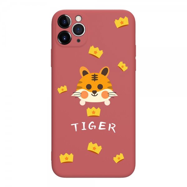 iPhone 12/iPhone 12 Pro Deksel Dyr Tiger