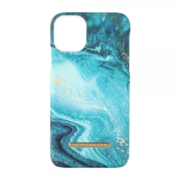 iPhone 12/iPhone 12 Pro Deksel Fashion Edition Blue Sea Marble
