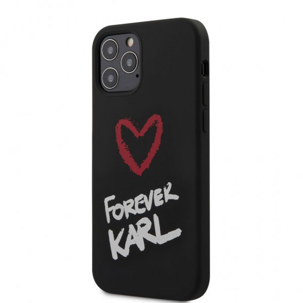 iPhone 12/iPhone 12 Pro Deksel Forever Karl Svart