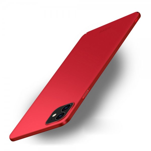 iPhone 12/iPhone 12 Pro Deksel Shield Slim Rød