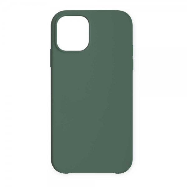 iPhone 12/iPhone 12 Pro Deksel Silikoni Case Olive Green