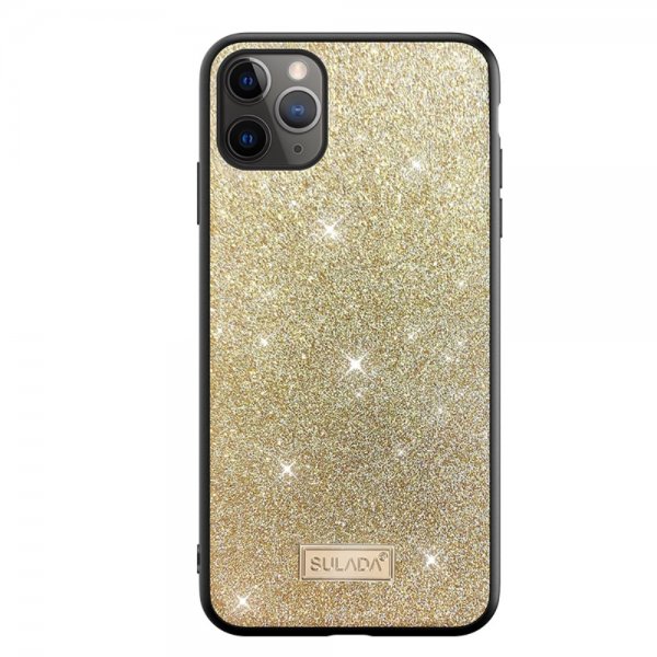 iPhone 12 Mini Deksel Glitter Gull
