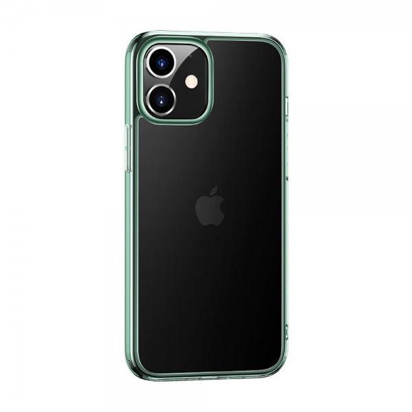 iPhone 12 Mini Deksel Minni Series Transparent Grønn