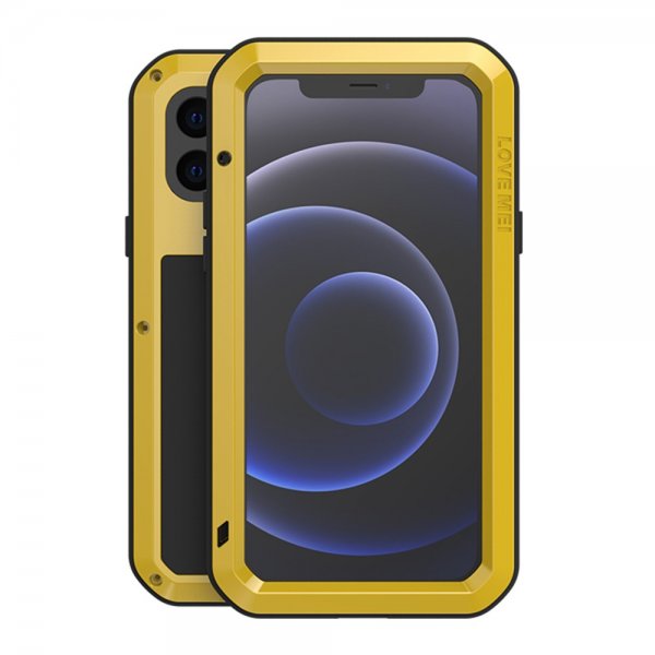 iPhone 12 Mini Deksel Powerfull Case Gul