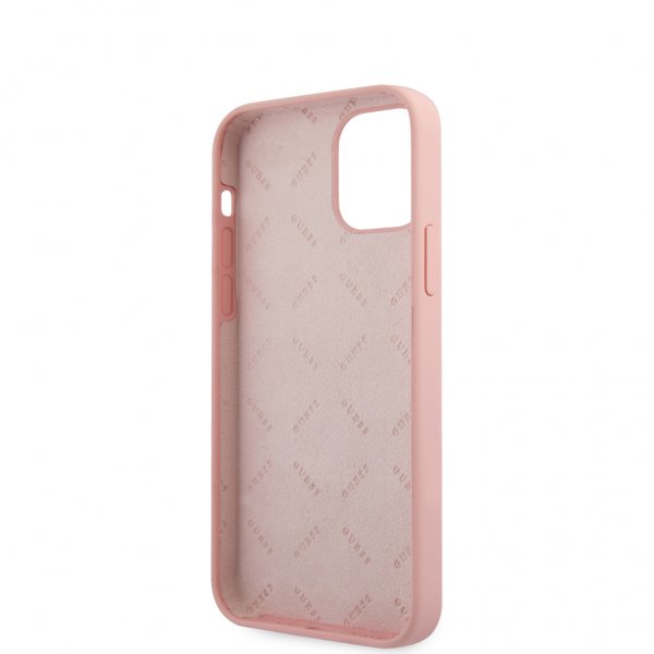 iPhone 12 Mini Deksel Vintage Silicone Rosa