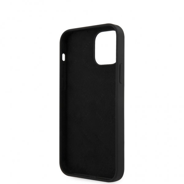iPhone 12 Mini Deksel Vintage Silicone Svart