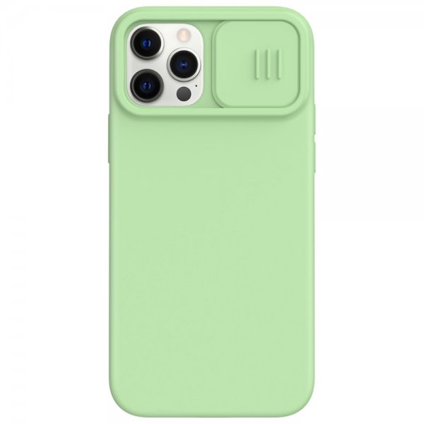 iPhone 12 Pro Max Deksel CamShield Silky Grønn