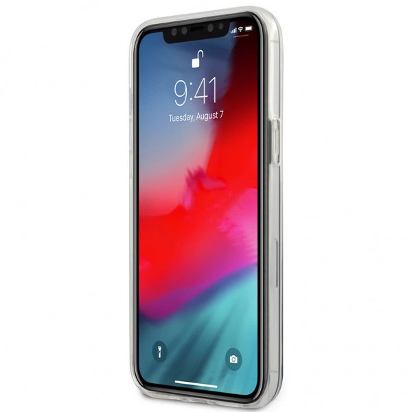iPhone 12 Pro Max Deksel Denim Triangle Ljusblå