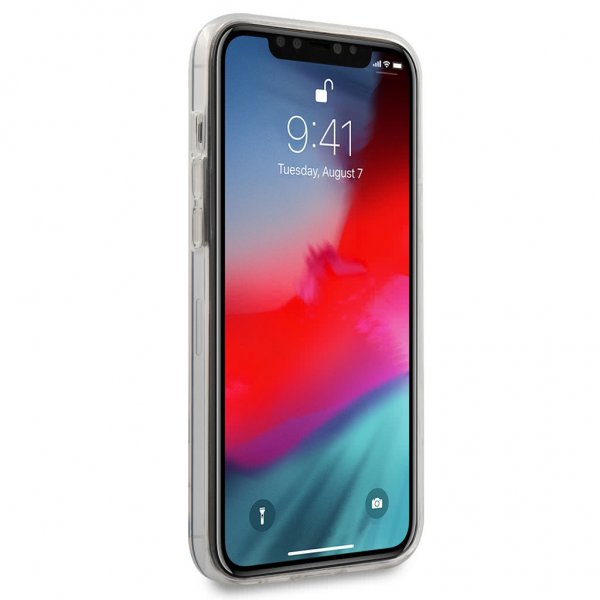 iPhone 12 Pro Max Deksel Denim Triangle Ljusblå