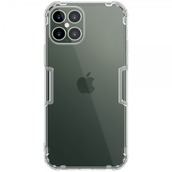 iPhone 12 Pro Max Deksel Nature Series Transparent Grå