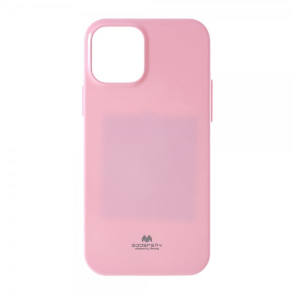 iPhone 12 Mini Deksel Jelly Glitter Rosa