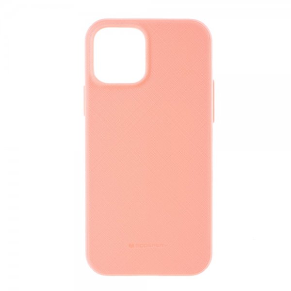 iPhone 12 Mini Deksel med Tekstur Rosa