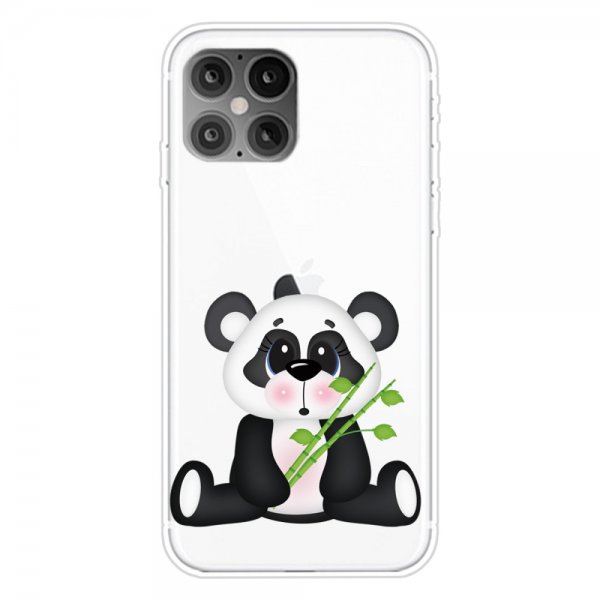iPhone 12 Mini Deksel Motiv Panda och Bambu