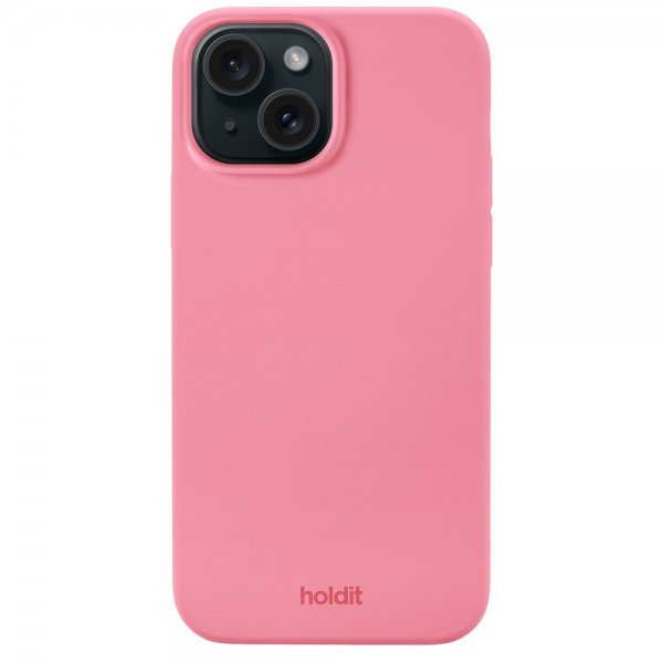 iPhone 13/iPhone 14 Deksel Silikon Rouge Pink