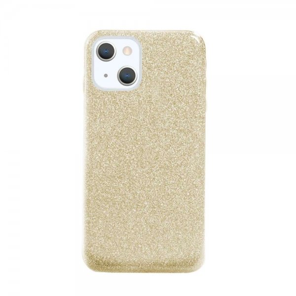 iPhone 13 Mini Deksel Glitter Gull