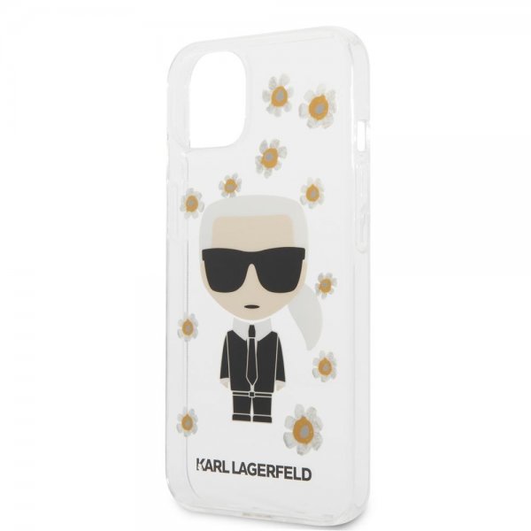 iPhone 13 Mini Deksel Iconic Flower Transparent
