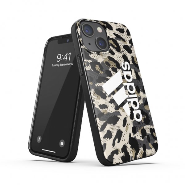 iPhone 13 Mini Deksel Snap Case Leopard Beige