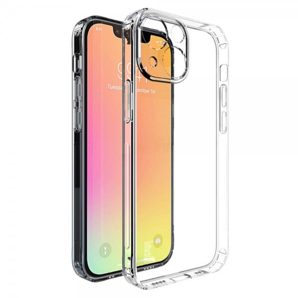 iPhone 13 Mini Deksel UX-6 Series Transparent Klar