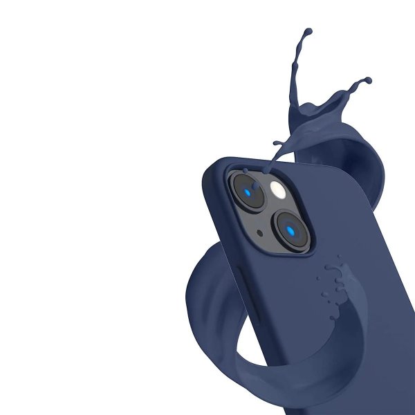 iPhone 13 Deksel Silikon Blå